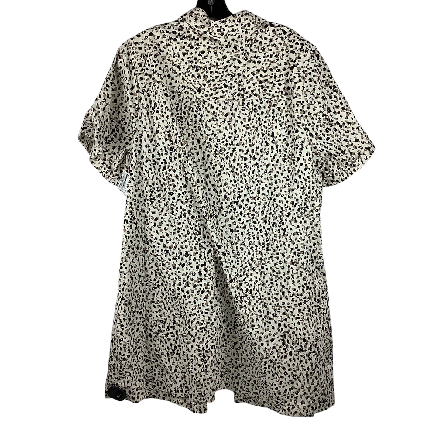 Dress Casual Midi By Who What Wear In Animal Print, Size: 1x