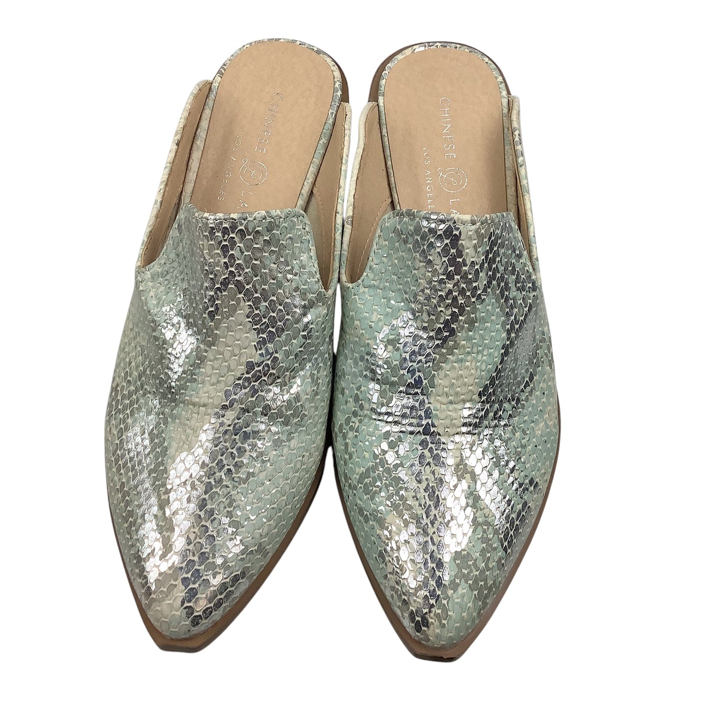 Shoes Flats By Chinese Laundry In Snakeskin Print, Size: 6