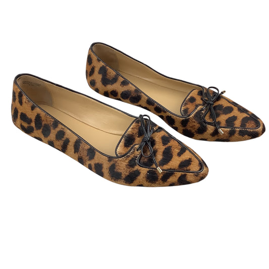 Shoes Flats By Talbots In Animal Print, Size: 8.5