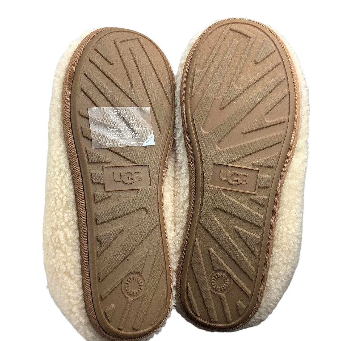 Slippers Designer By Ugg In Cream Size 9