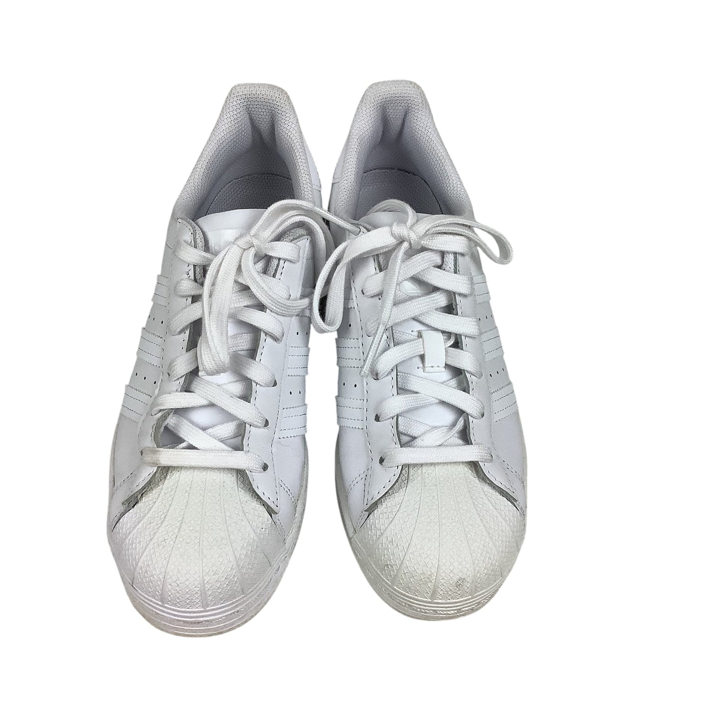 Shoes Athletic By Adidas In White, Size: 7.5