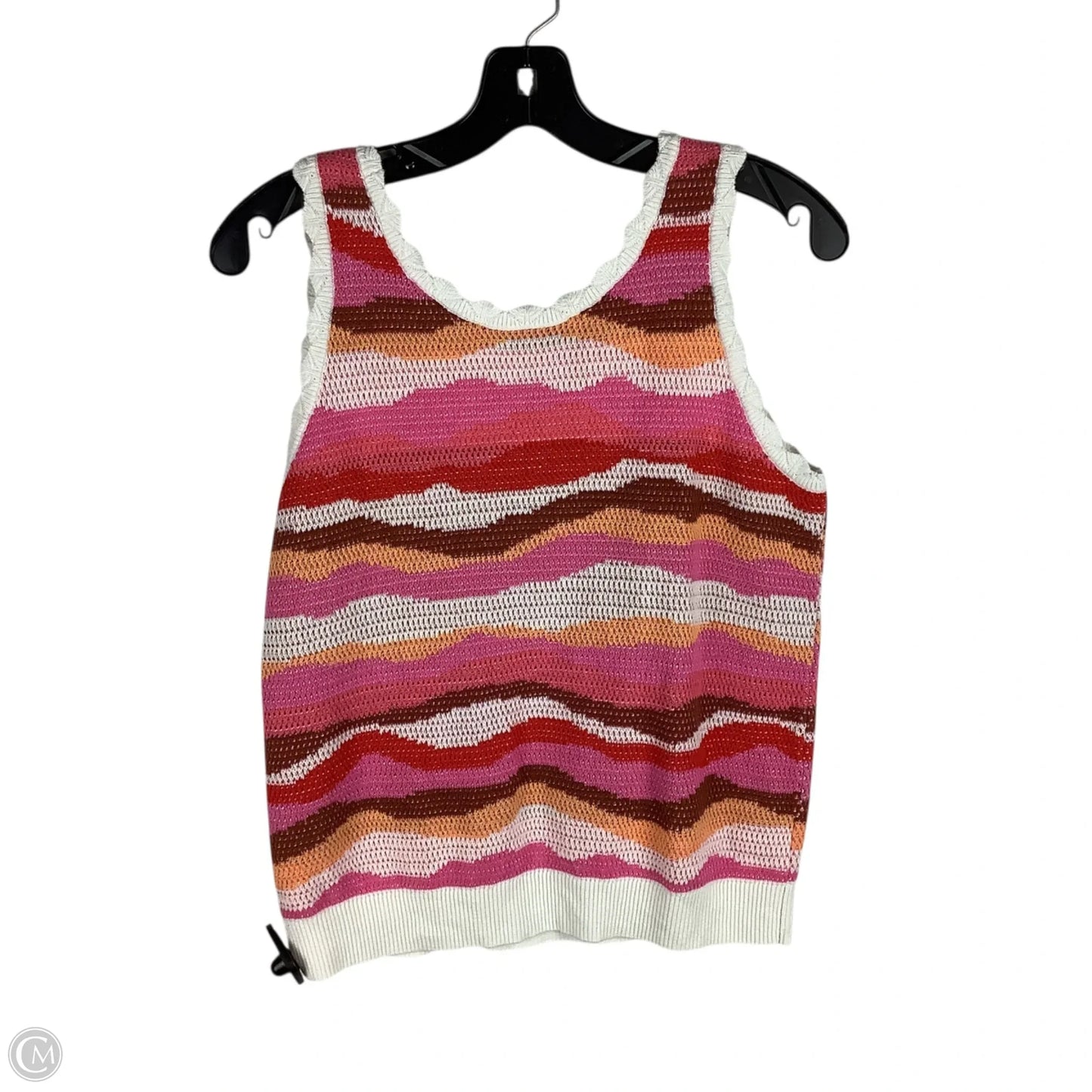 Top Sleeveless By Loft In Multi-colored, Size: S