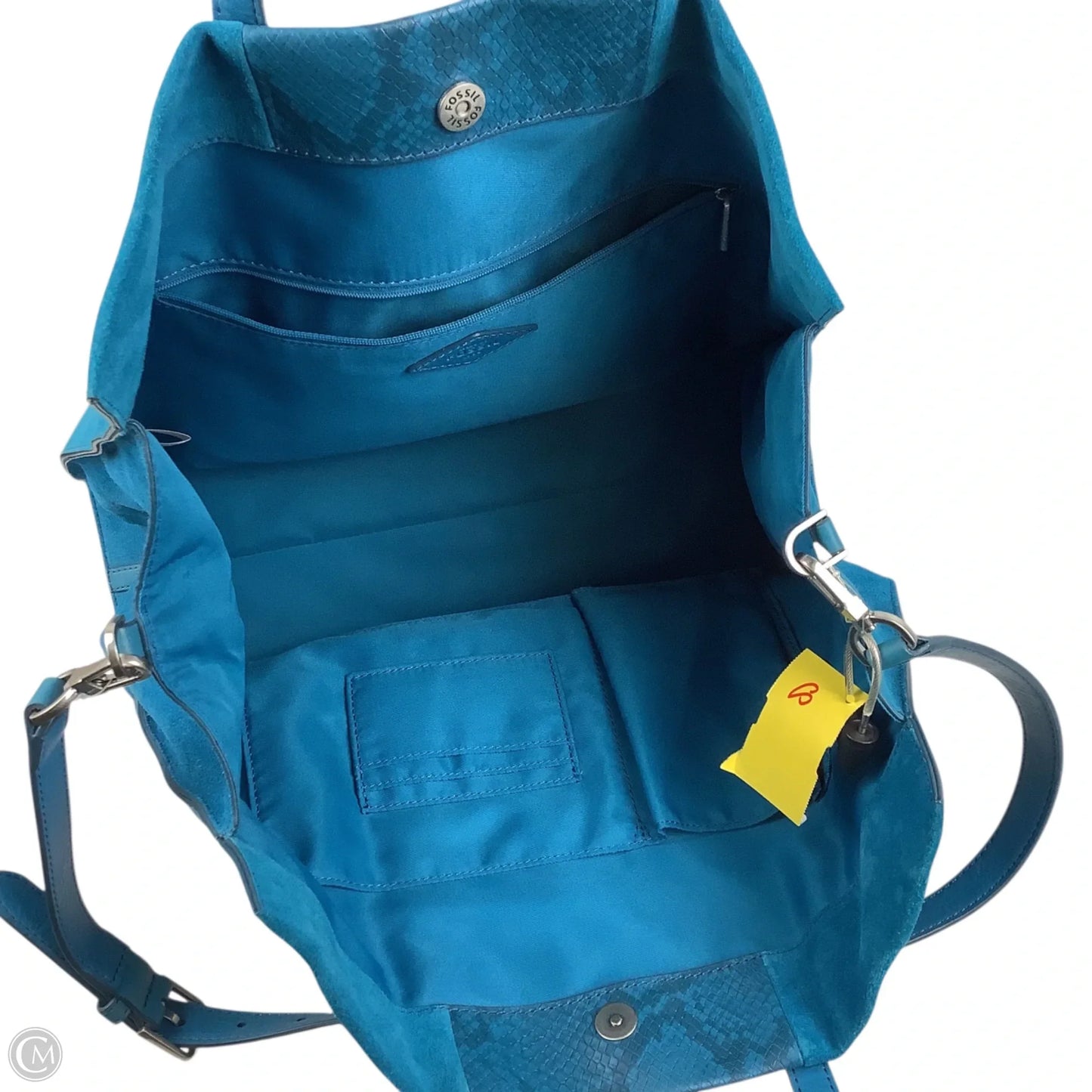 Handbag By Fossil, Size: Large