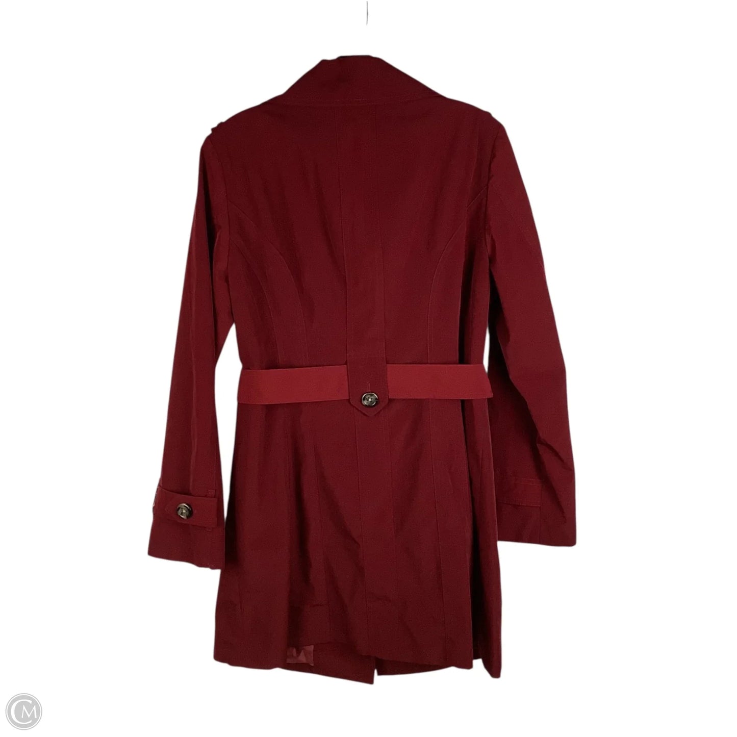 Coat Trench Coat By London Fog In Red, Size: M