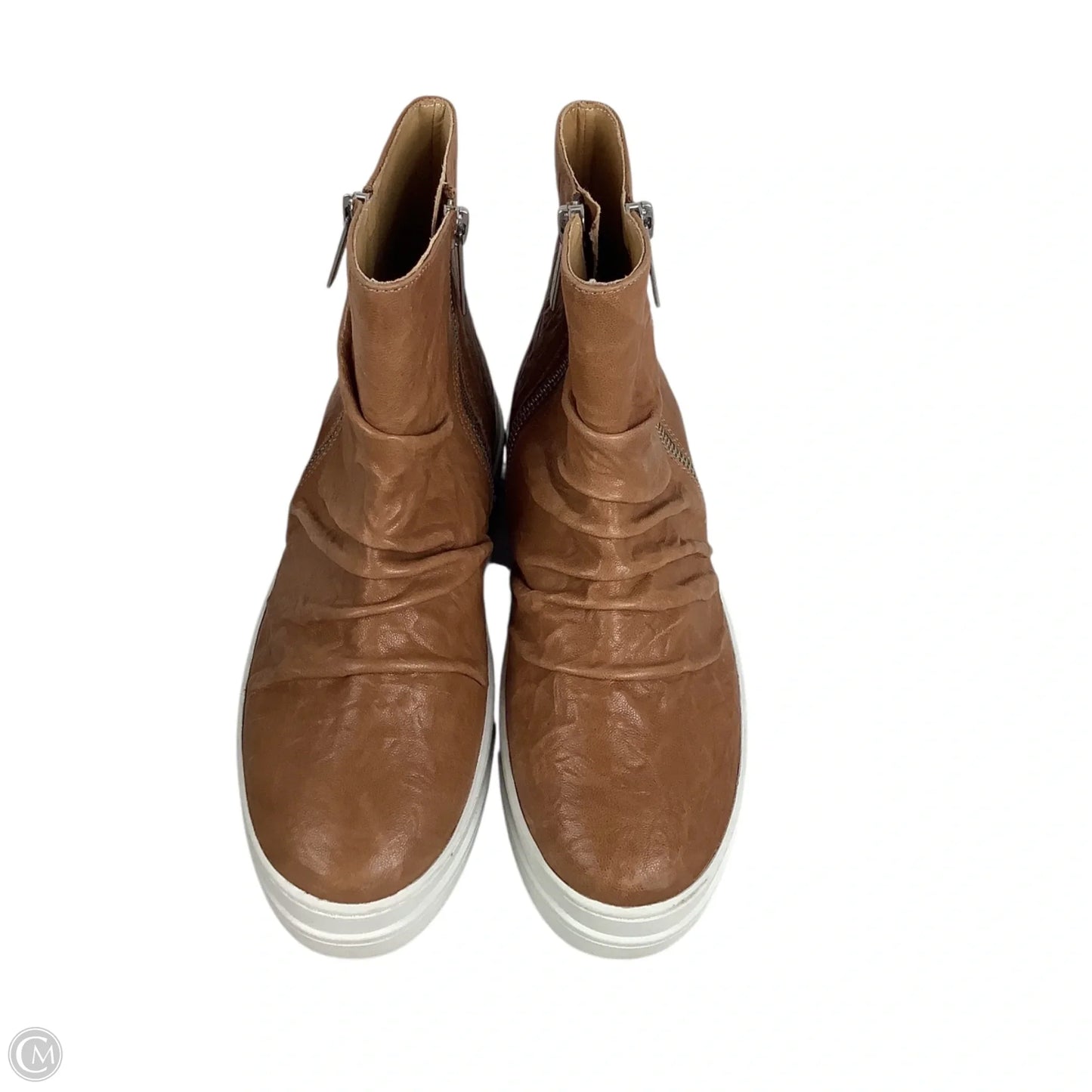 Shoes Sneakers Platform By J Slides In Brown, Size: 7