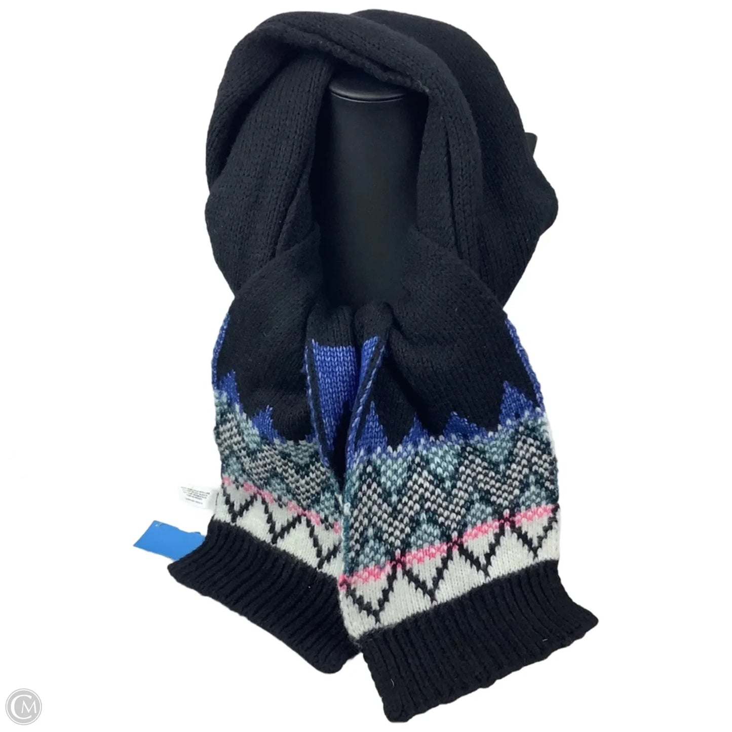 Scarf Winter By Clothes Mentor In Black