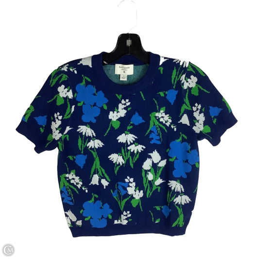 Sweater Short Sleeve By Target-designer In Blue, Size: S