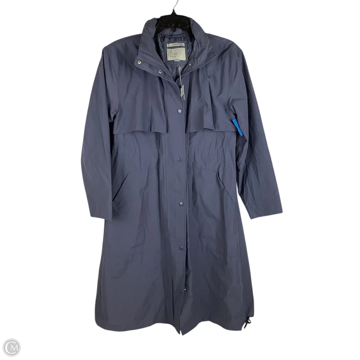 Coat Raincoat By A New Day In Blue, Size: Xs