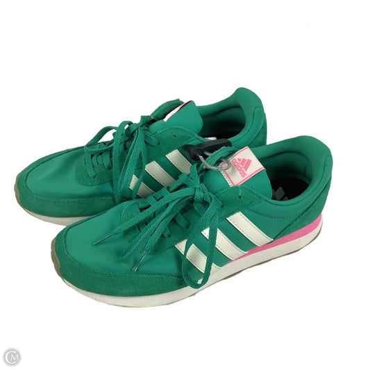 Shoes Sneakers By Adidas In Green, Size: 8.5