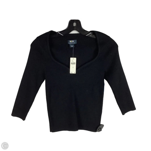 Top Long Sleeve By Maeve In Black, Size: Xs