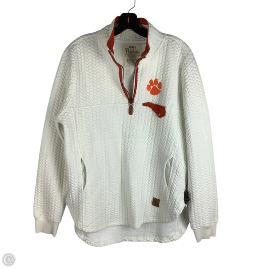 Jacket Fleece By Pressbox In White, Size: L