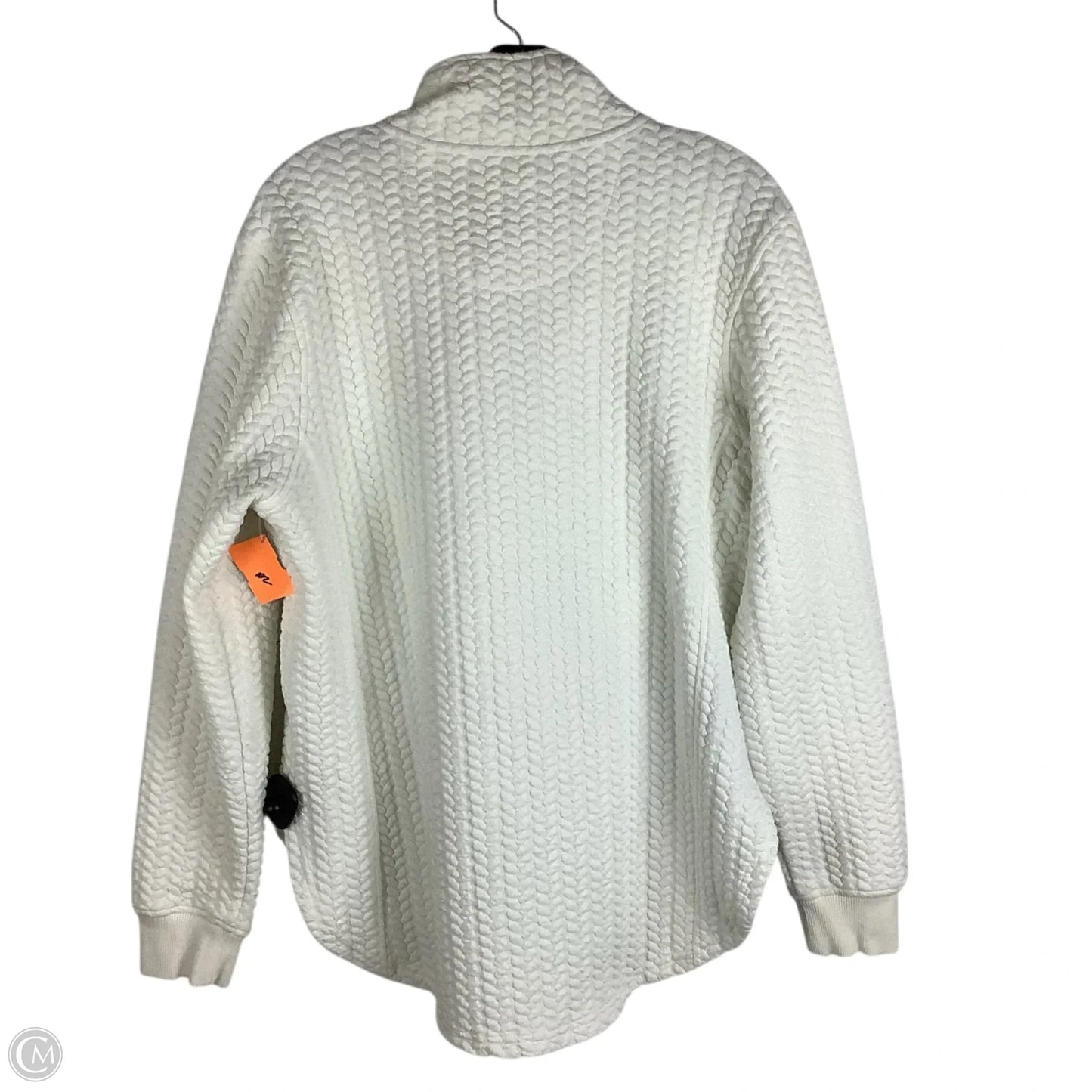 Jacket Fleece By Pressbox In White, Size: L