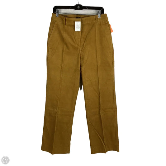 Pants Corduroy By J. Crew In Yellow, Size: 12