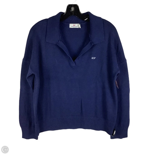 Sweater By Vineyard Vines In Blue, Size: L