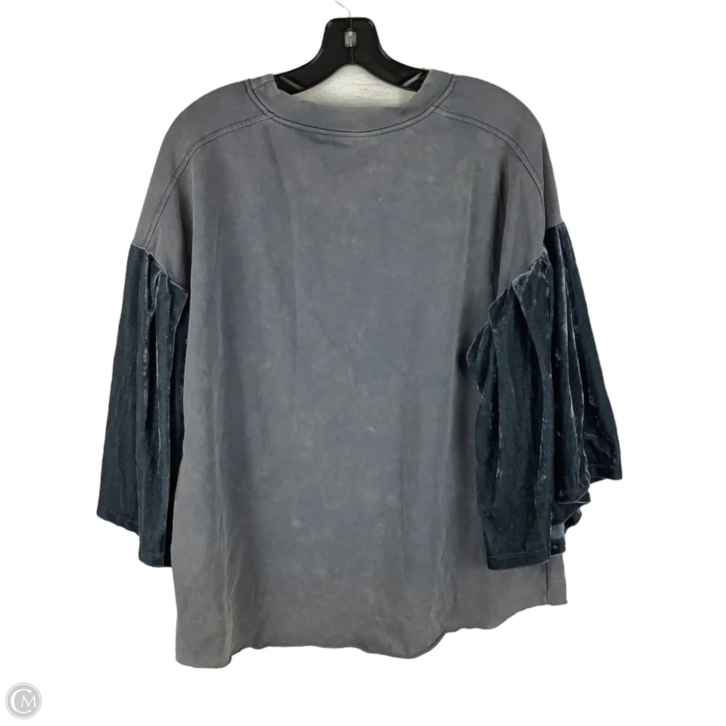 Top Long Sleeve By Umgee In Blue, Size: S