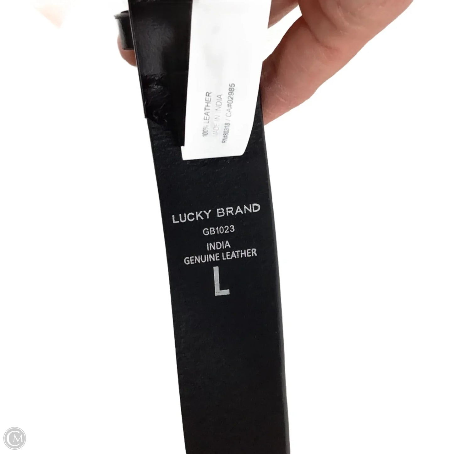 Belt Leather By Lucky Brand, Size: Large