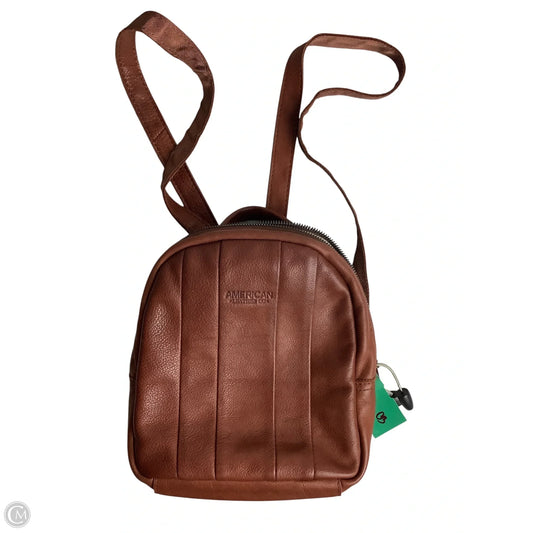 Backpack Leather By Clothes Mentor, Size: Small