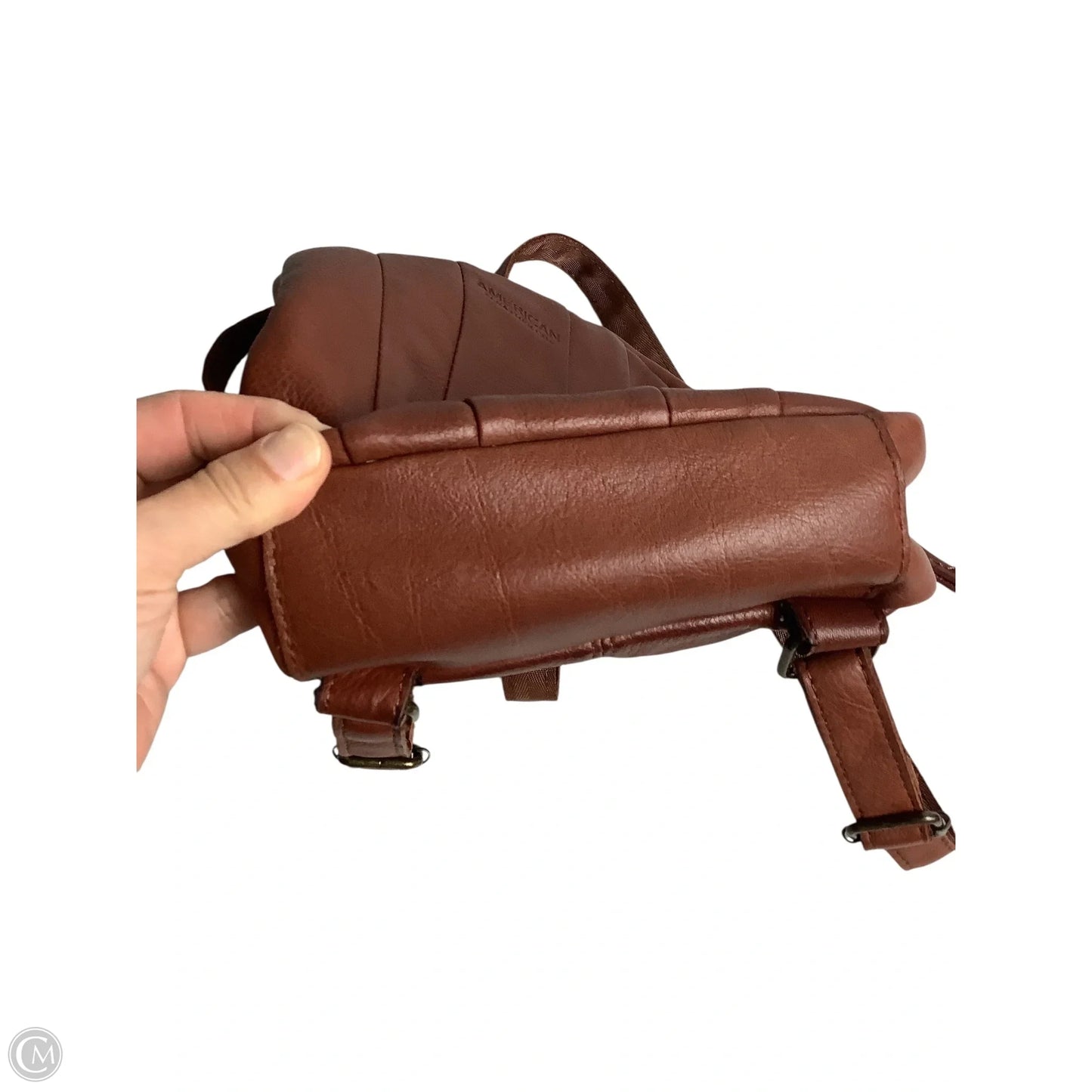 Backpack Leather By Clothes Mentor, Size: Small