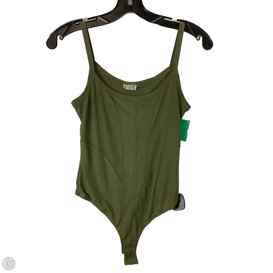 Bodysuit By Free People In Green, Size: S