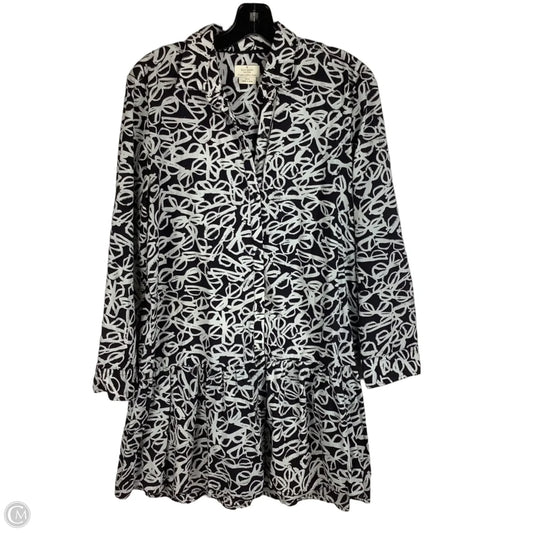 Dress Designer By Kate Spade In Black & White, Size: M