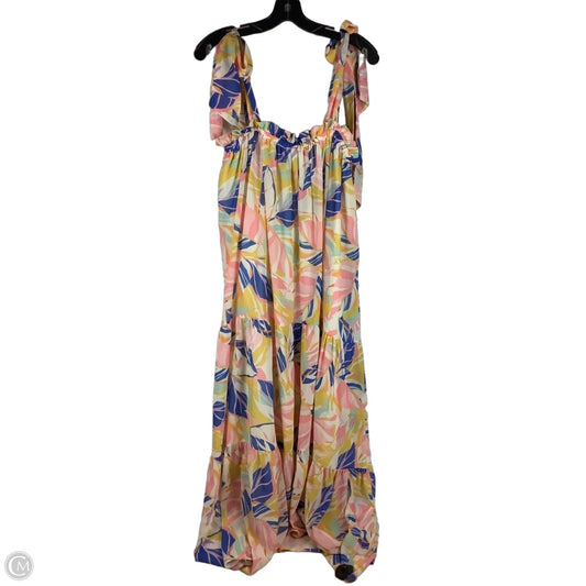 Dress Casual Maxi By Vestique In Multi-colored, Size: M