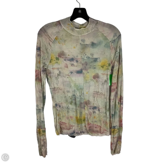 Top Long Sleeve By Free People In Multi-colored, Size: M