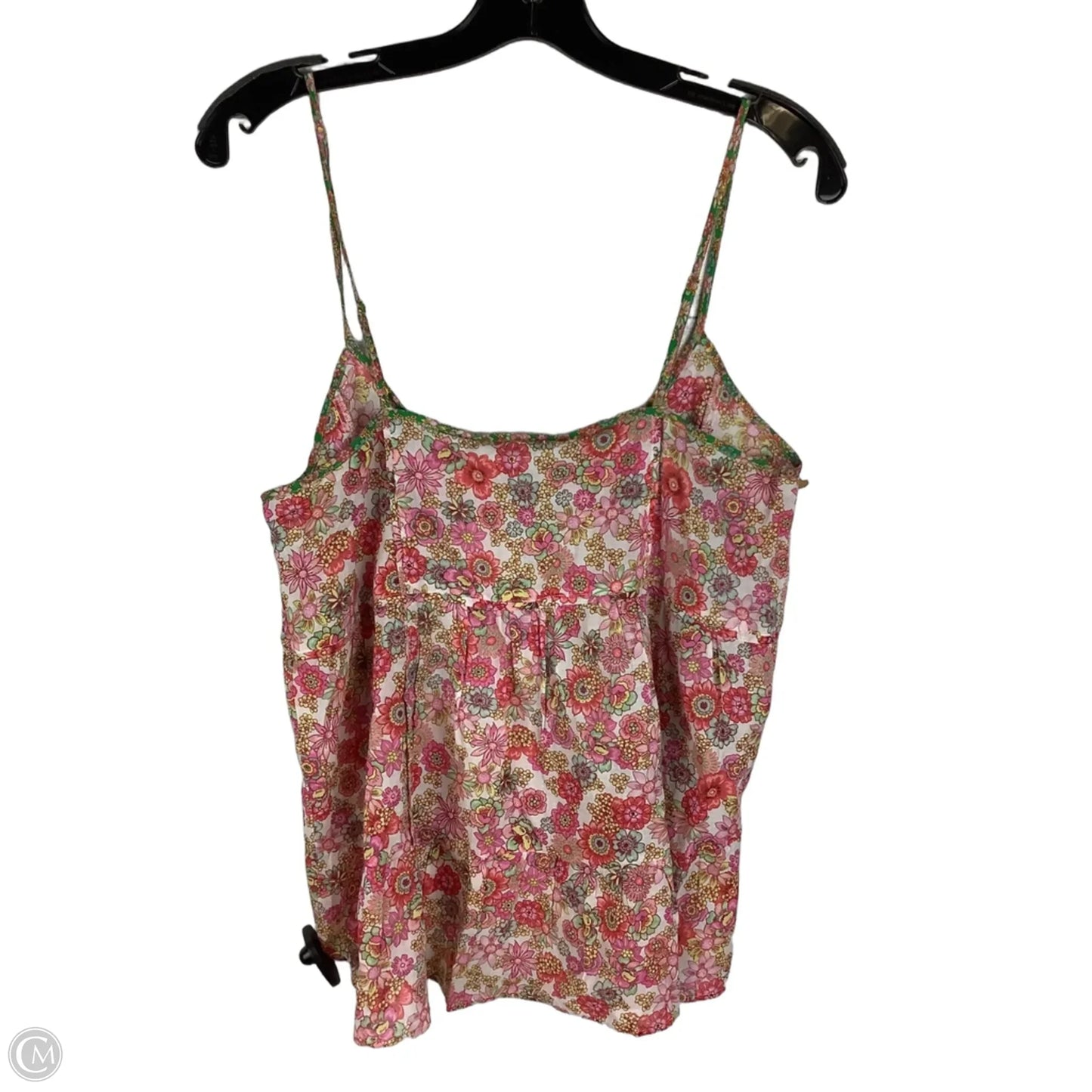 Top Sleeveless By Steve Madden In Floral Print, Size: S