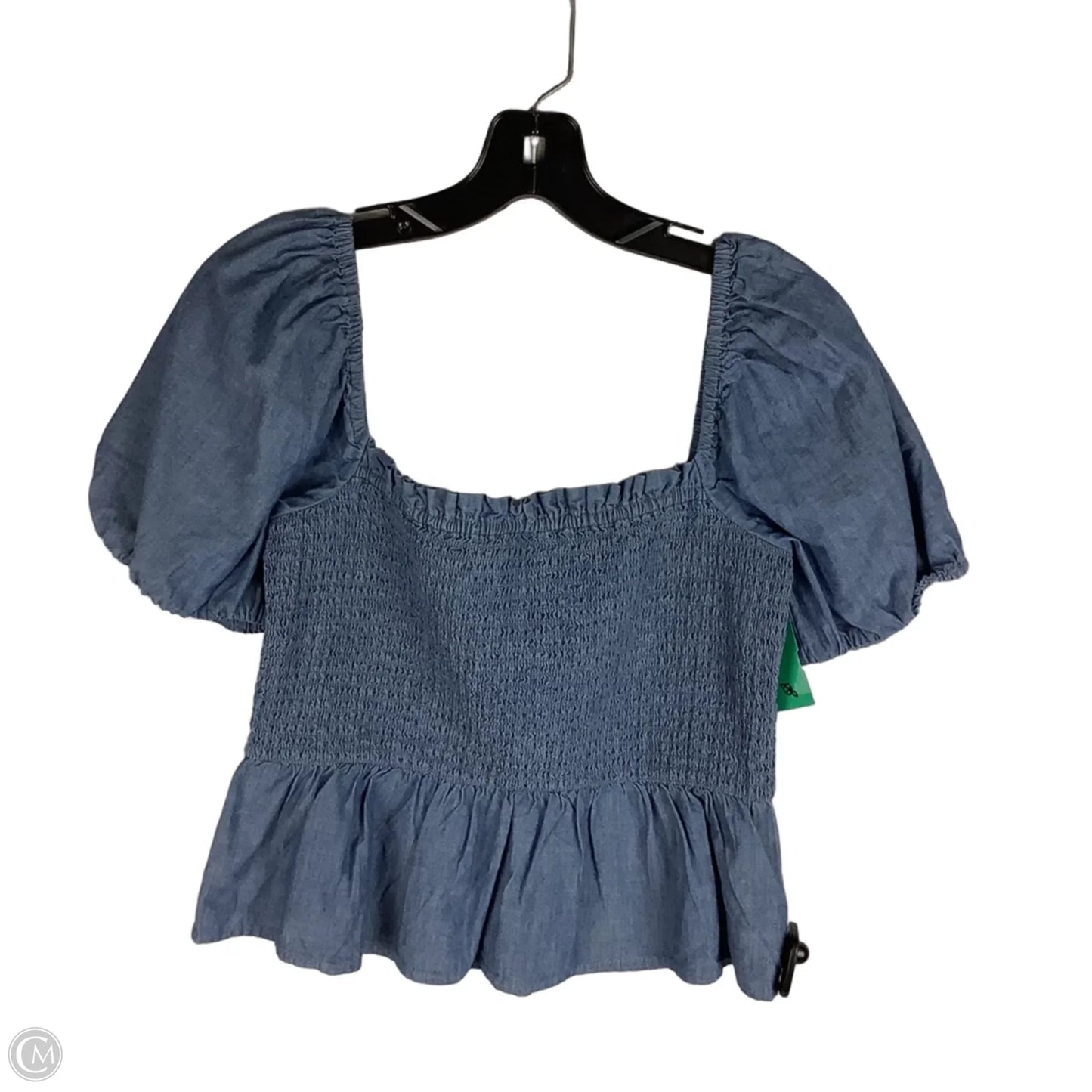 Top Short Sleeve By J. Crew In Blue, Size: M