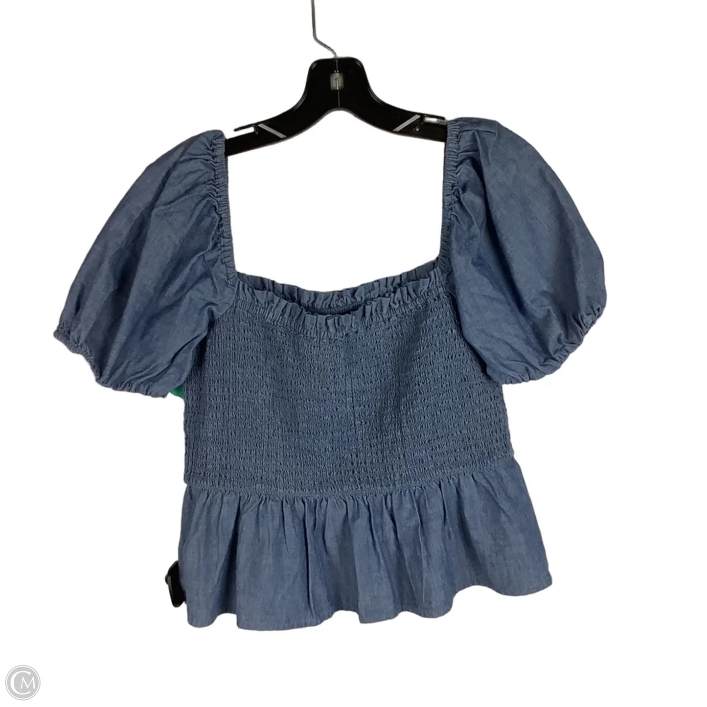 Top Short Sleeve By J. Crew In Blue, Size: M