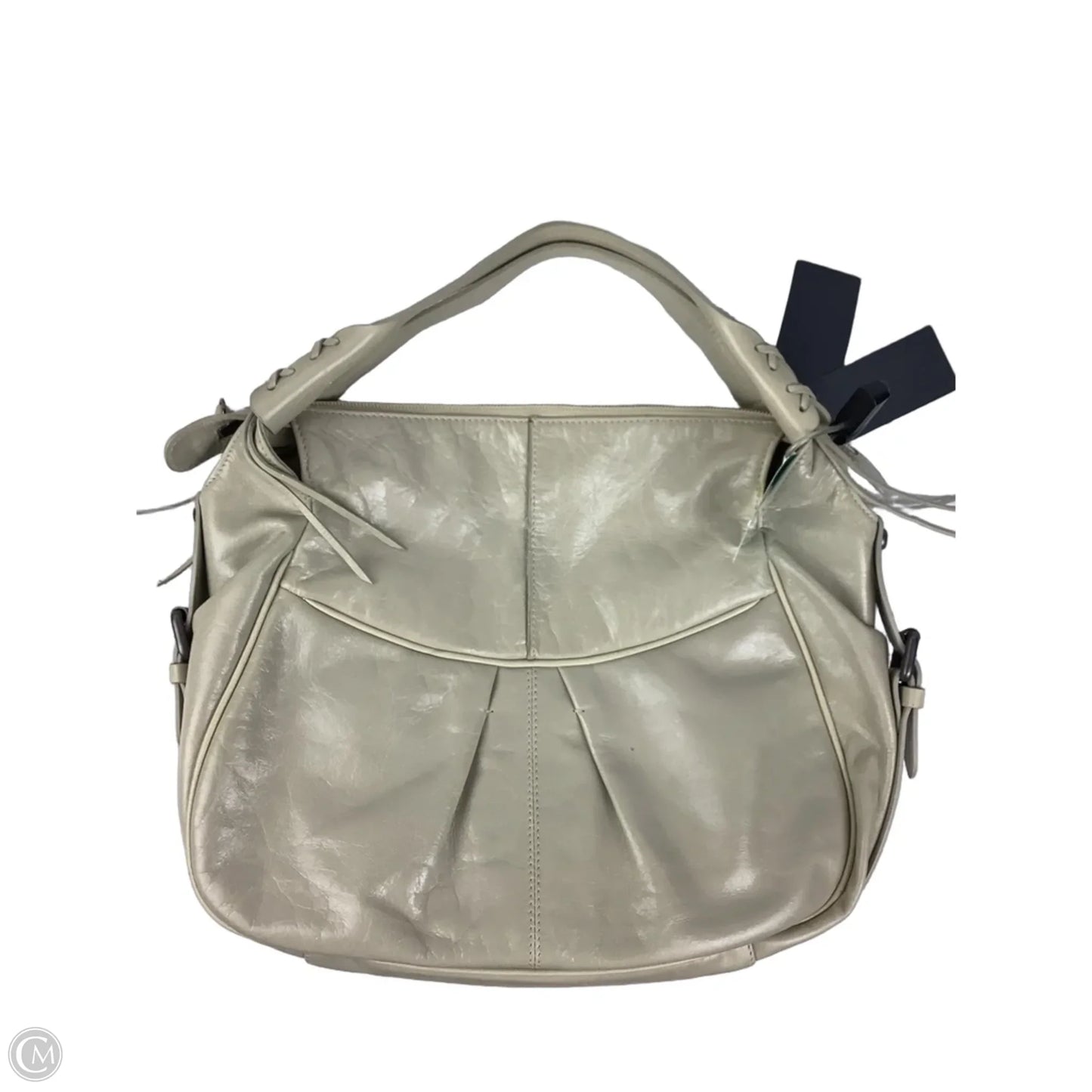 Handbag Leather By Cmc, Size: Medium