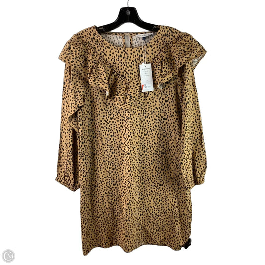 Dress Casual Short By Michelle Mcdowell In Animal Print, Size: S