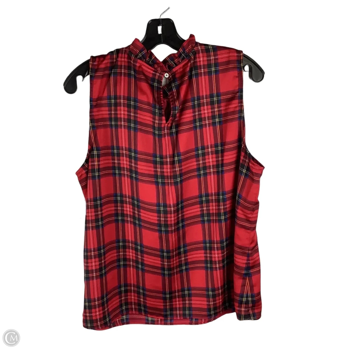 Top Sleeveless By J. Crew In Red, Size: Xl