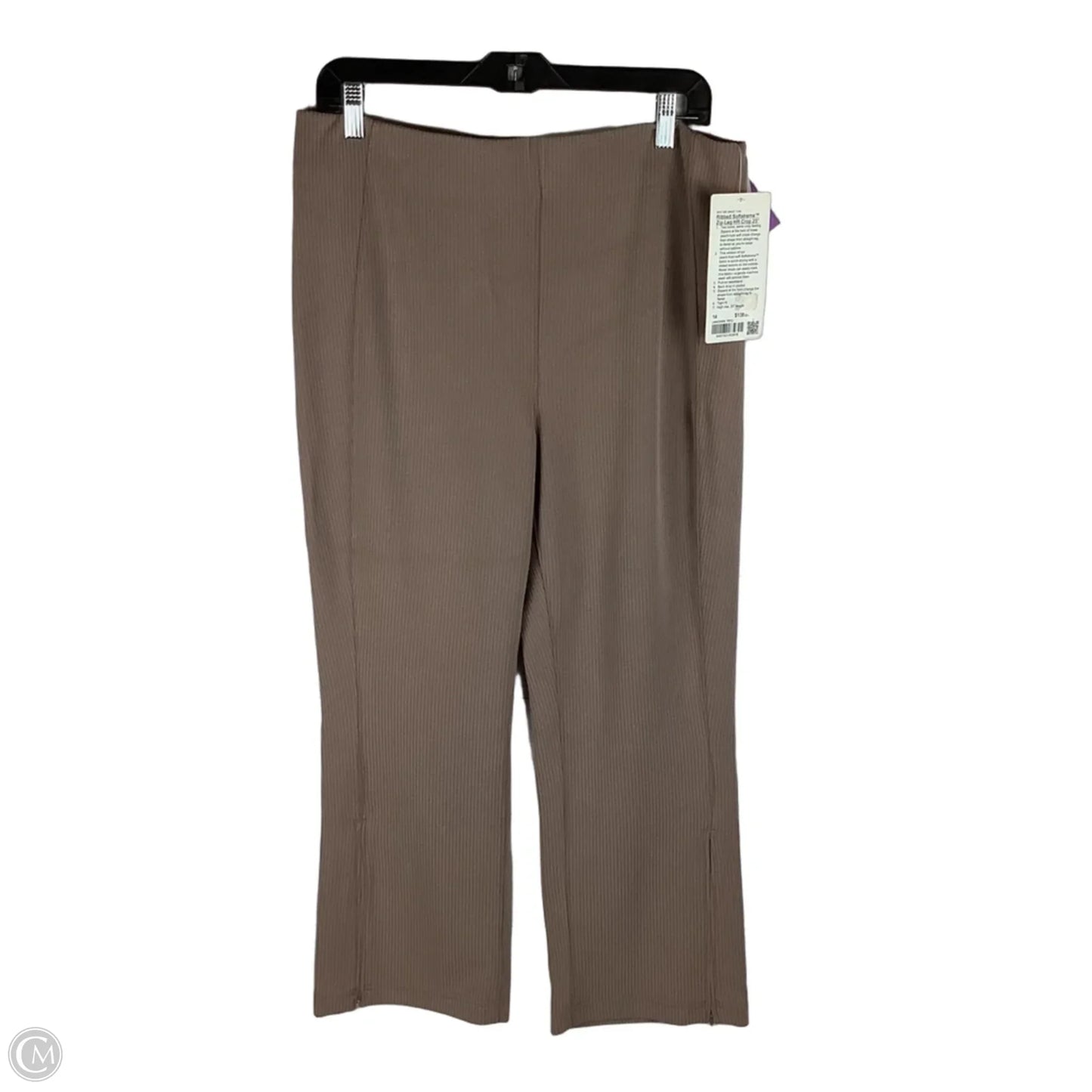 Athletic Pants By Lululemon In Brown, Size: 14