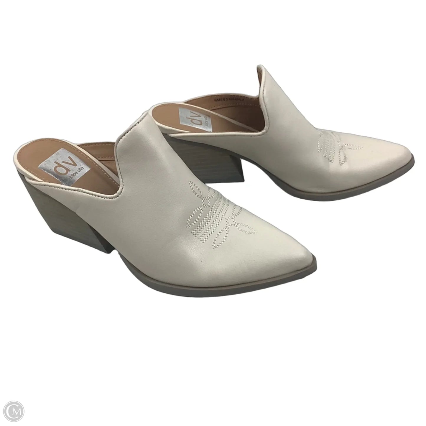 Shoes Heels Block By Dolce Vita In Cream, Size: 6.5