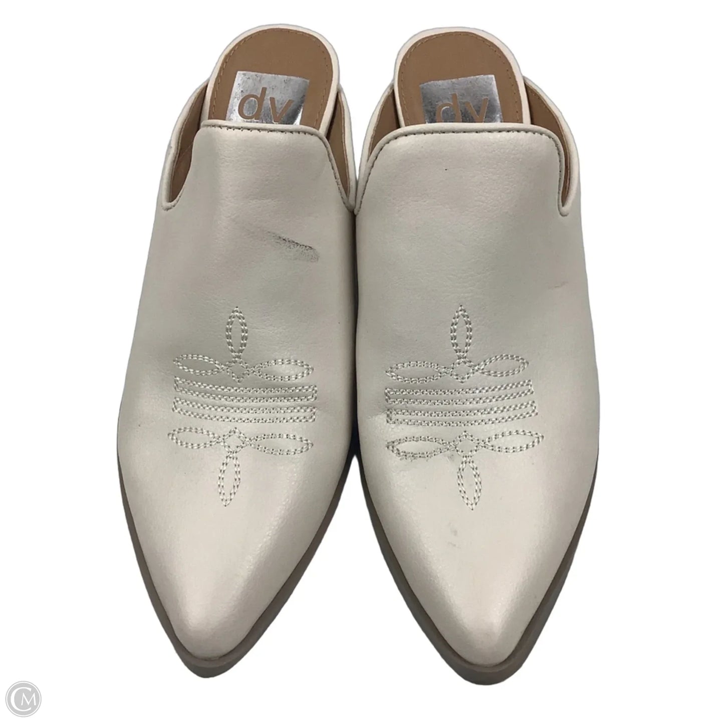 Shoes Heels Block By Dolce Vita In Cream, Size: 6.5