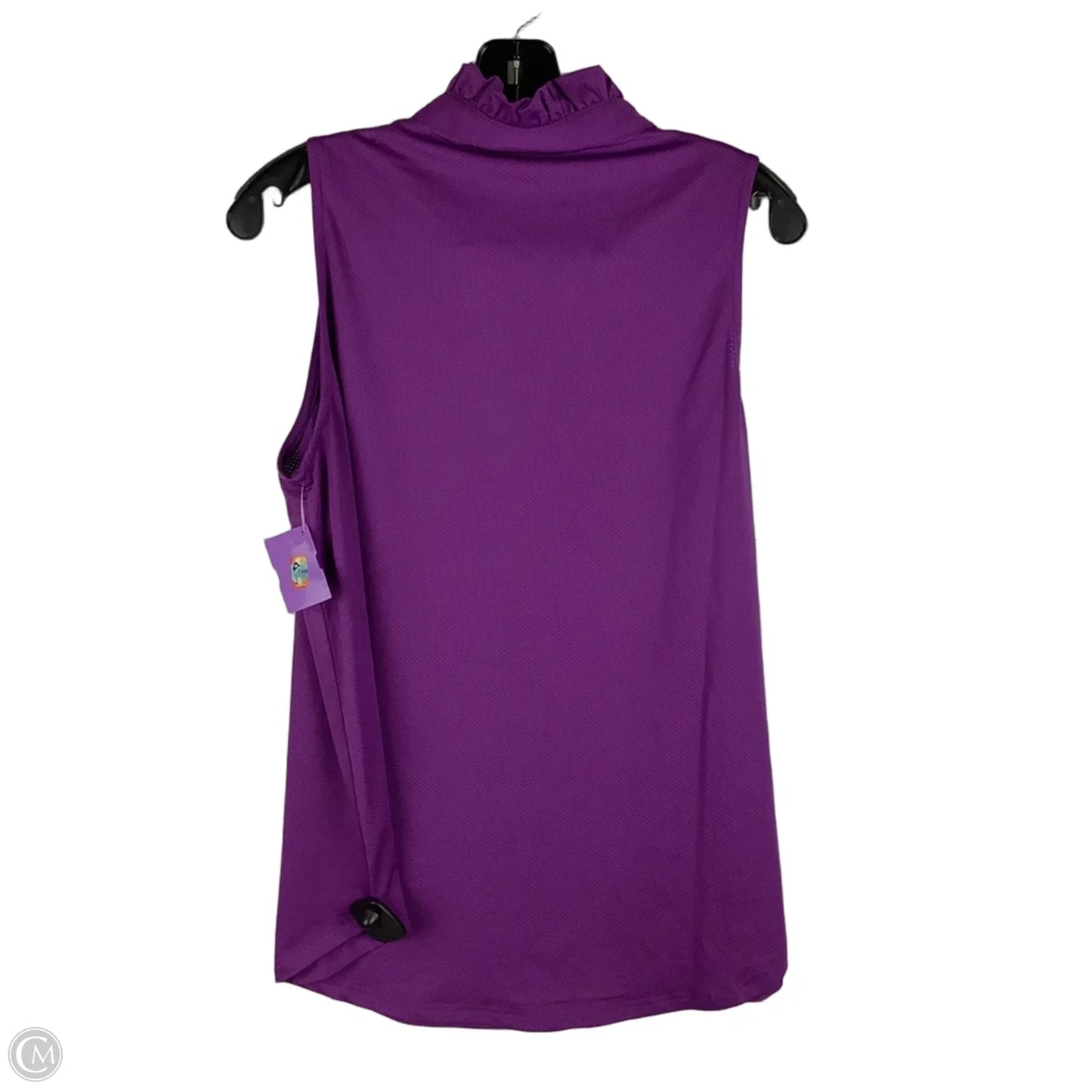 Athletic Tank Top By Clothes Mentor In Purple, Size: L
