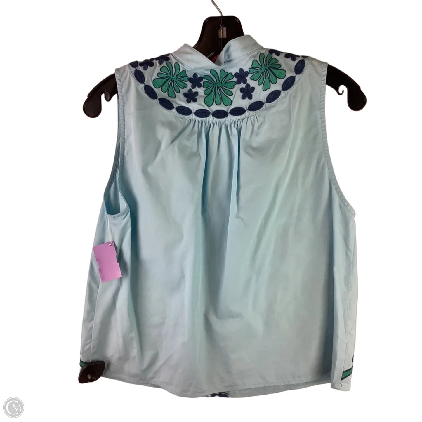 Top Sleeveless By Thml In Blue, Size: Xs