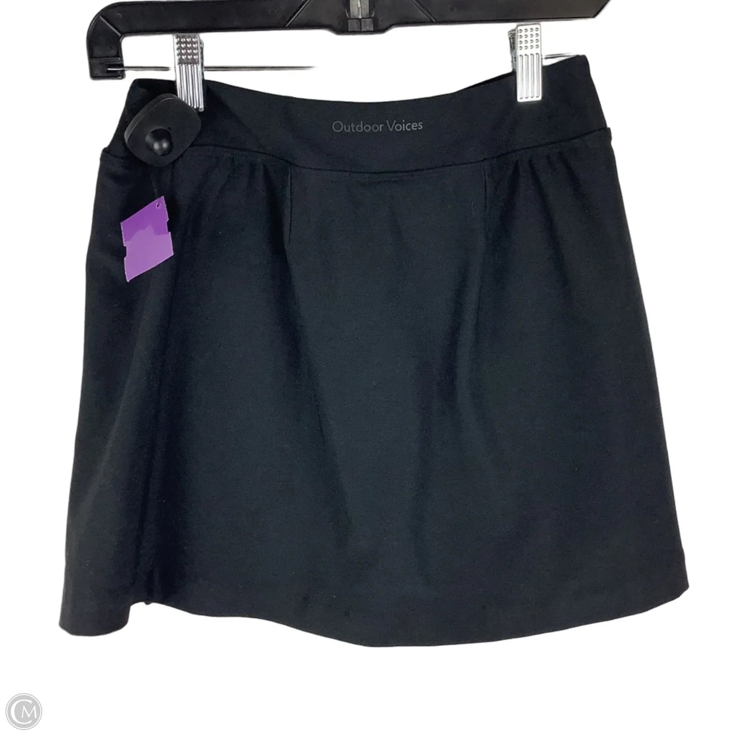 Athletic Skort By Outdoor Voices In Black, Size: S