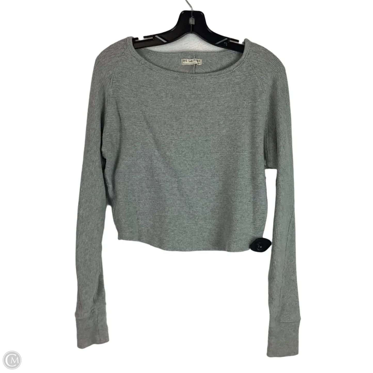Top Long Sleeve By We The Free In Grey, Size: Xs