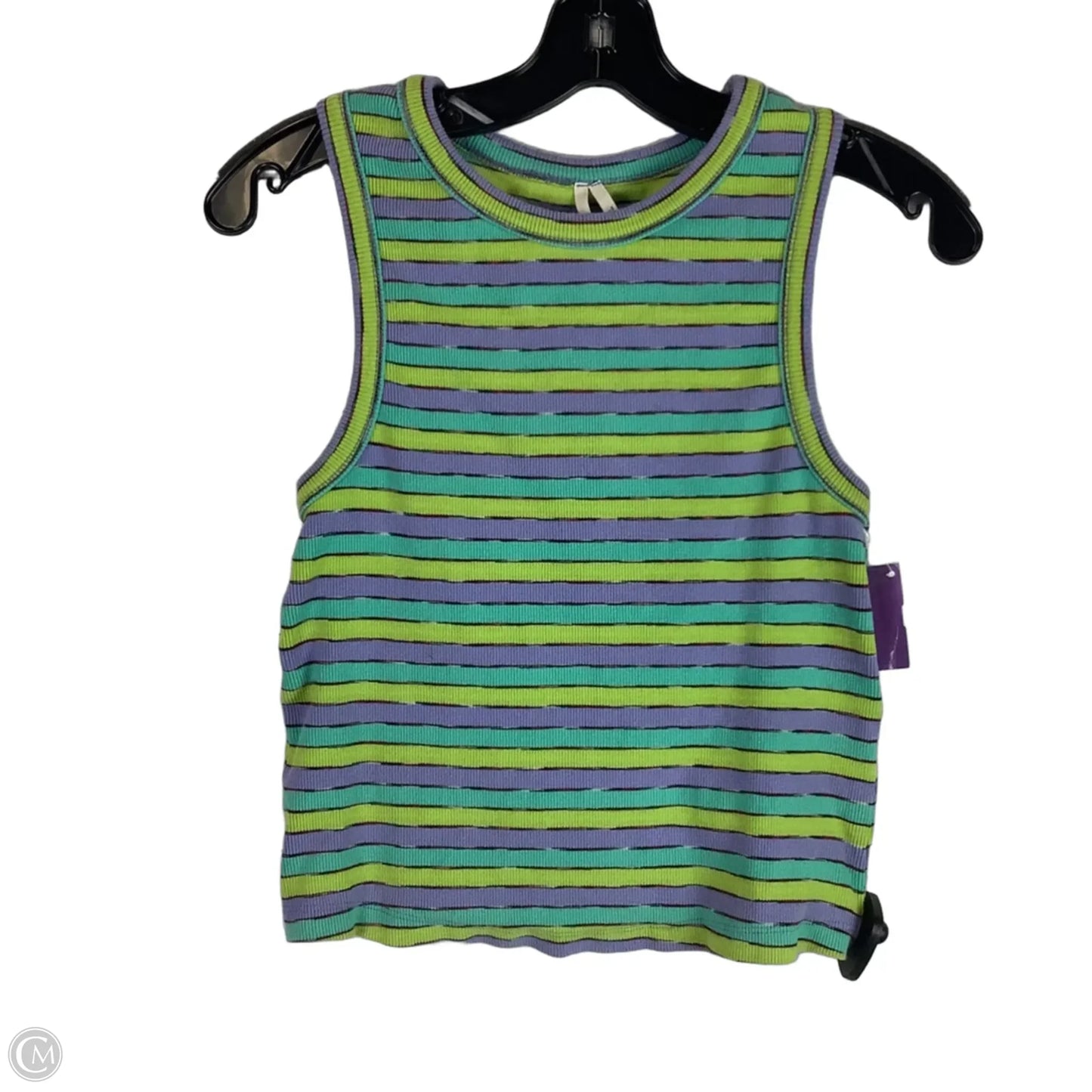 Top Sleeveless By Anthropologie In Striped Pattern, Size: S