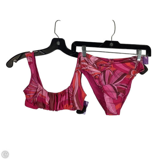 Swimsuit 2pc By Farm Rio In Pink, Size: Xs