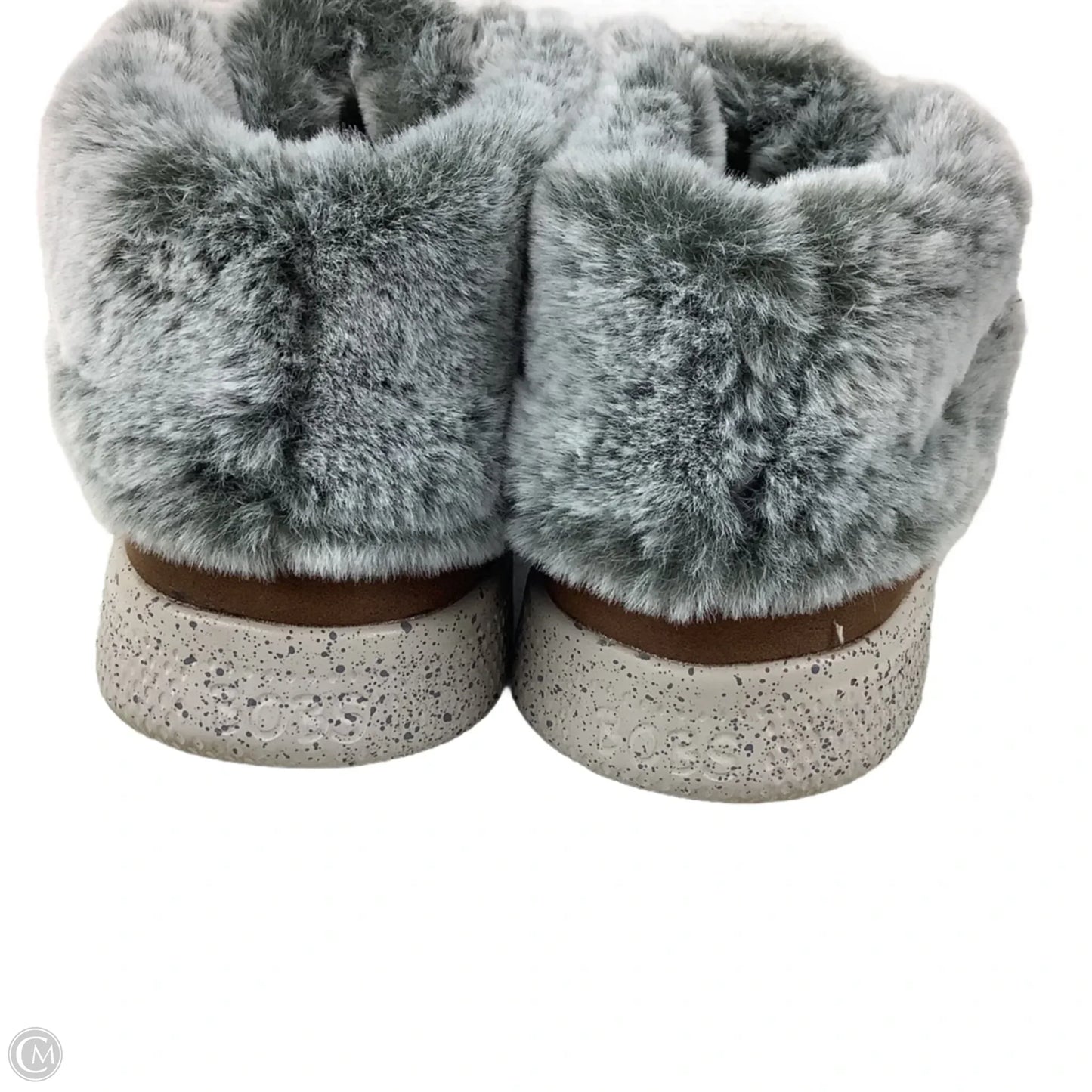 Boots Ankle Flats By Skechers In Grey, Size: 7.5