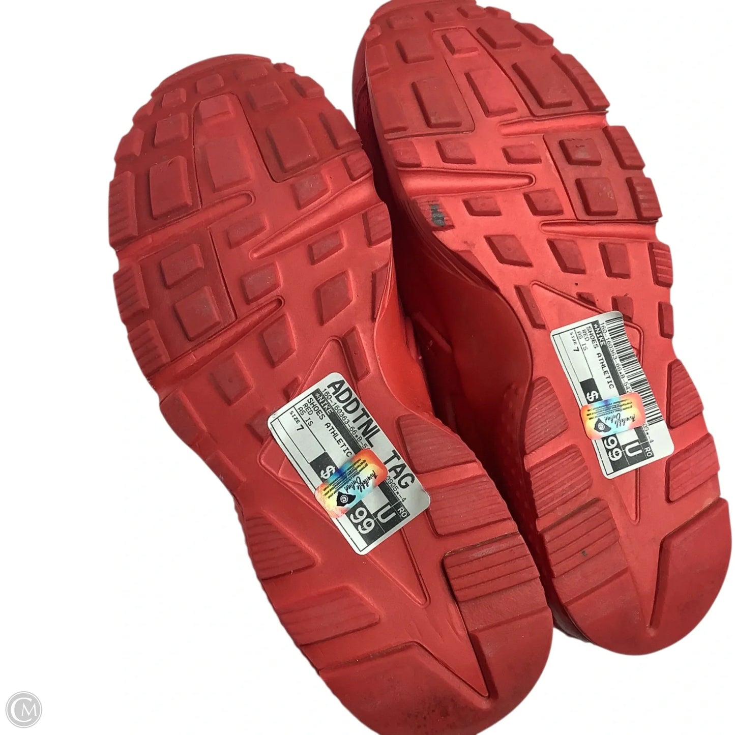 Shoes Athletic By Nike In Red, Size: 7Y/ est. W8