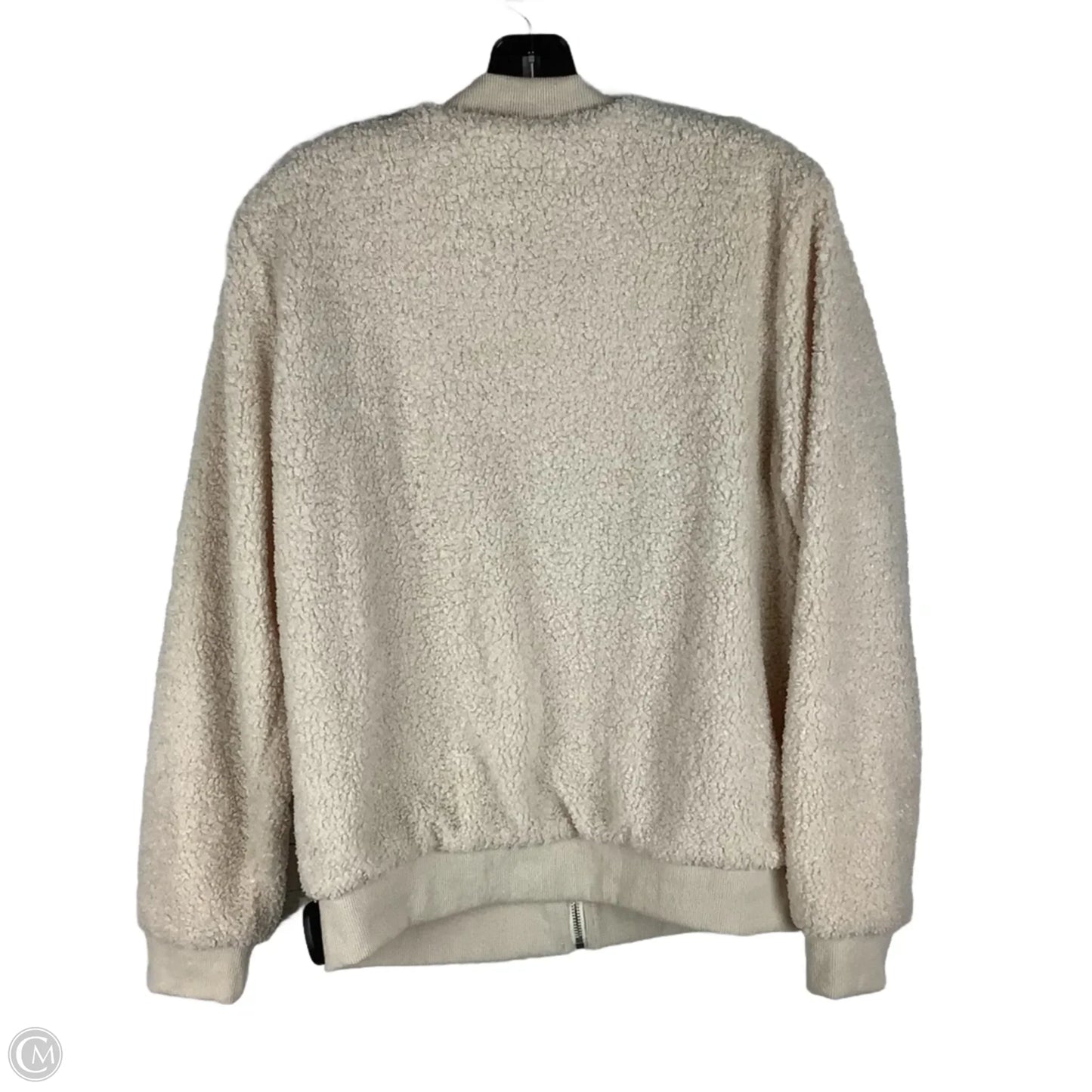 Jacket Other By Clothes Mentor In Cream, Size: M