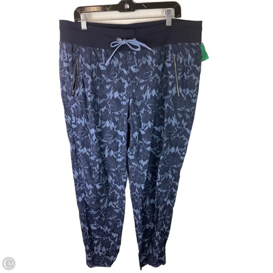 Athletic Pants By Athleta In Blue, Size: 16