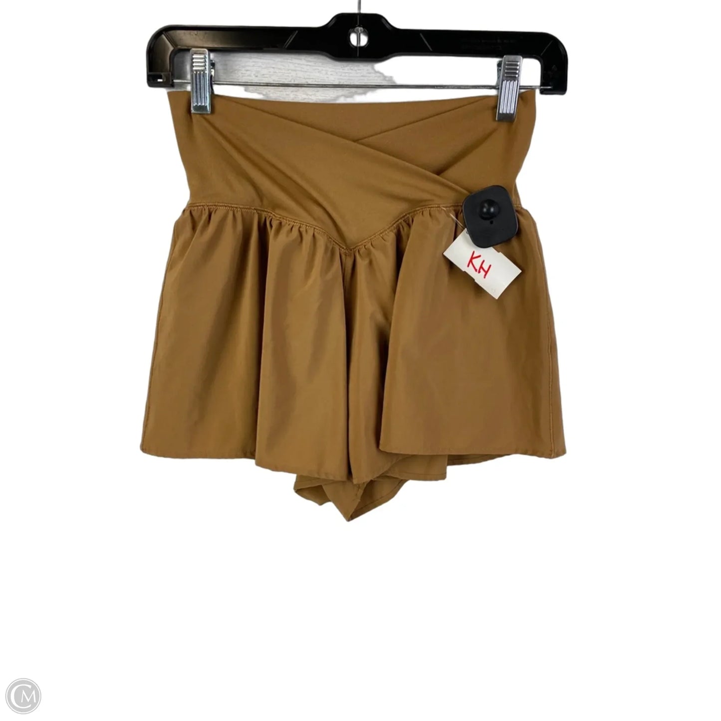 Athletic Shorts By Offline In Tan, Size: S
