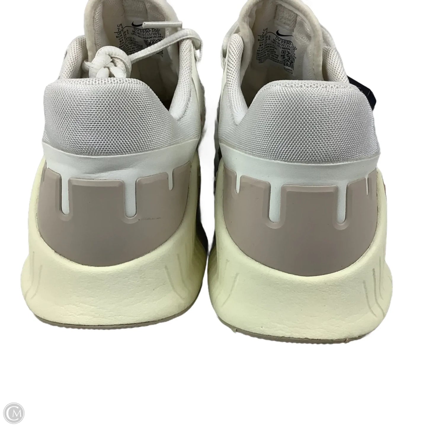 Shoes Athletic By Nike In White, Size: 7.5