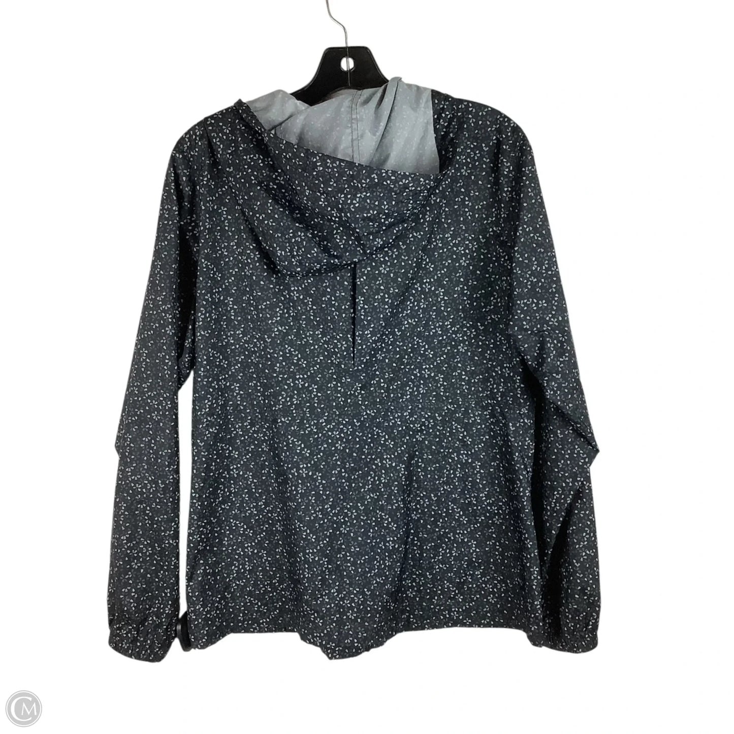 Jacket Windbreaker By Columbia In Grey, Size: M