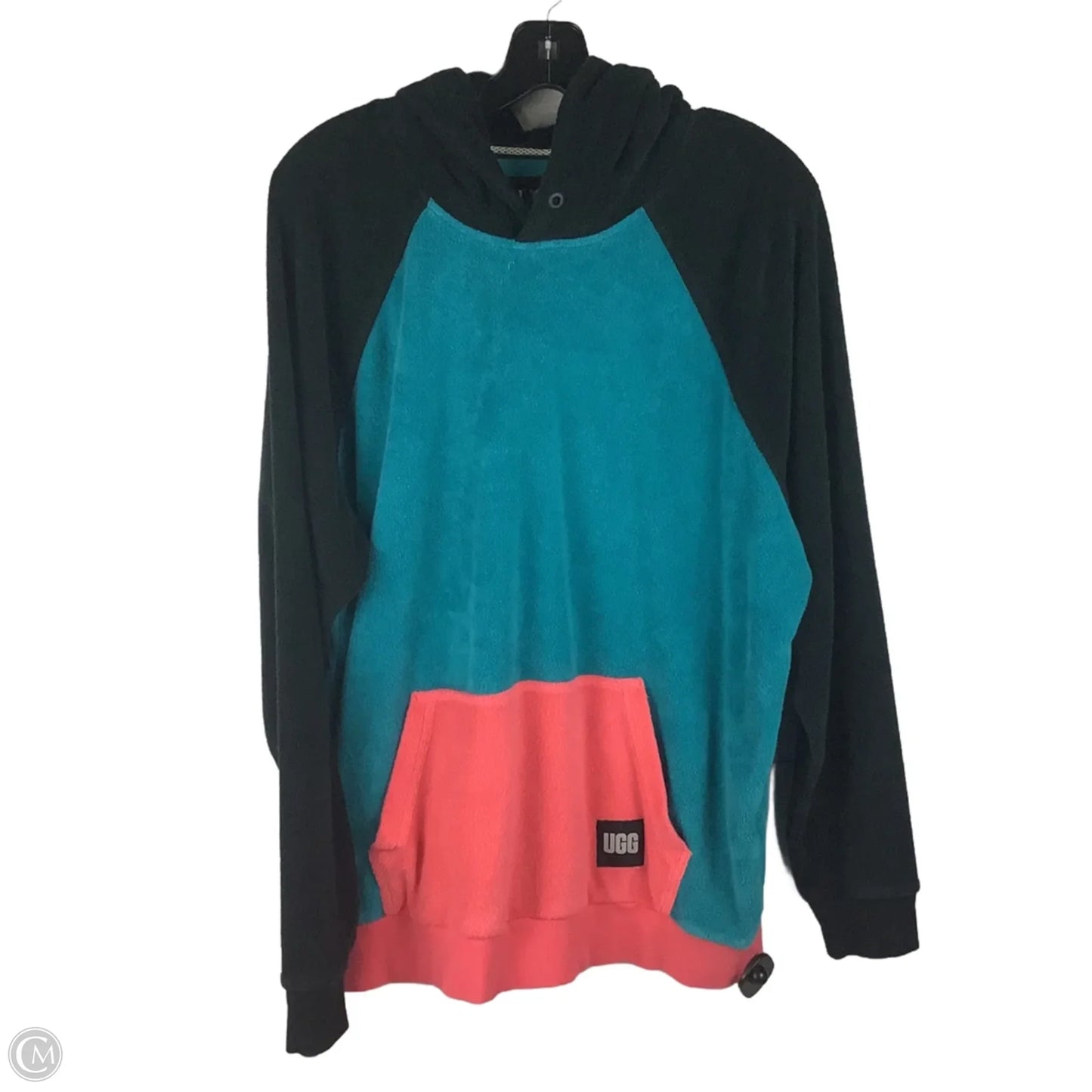 Sweatshirt Designer By Ugg In Teal, Size: L