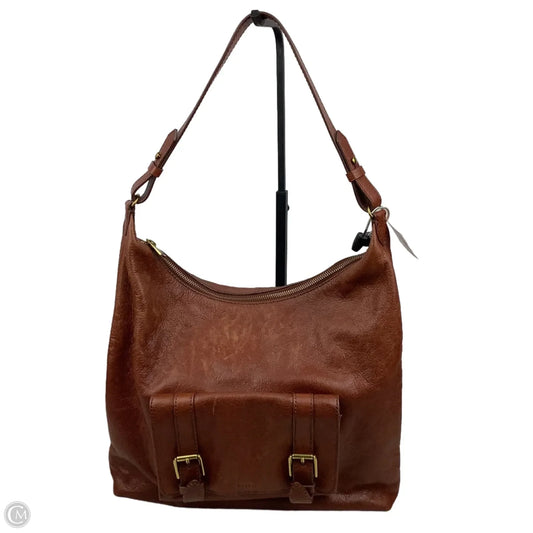 Tote Leather By Fossil, Size: Large